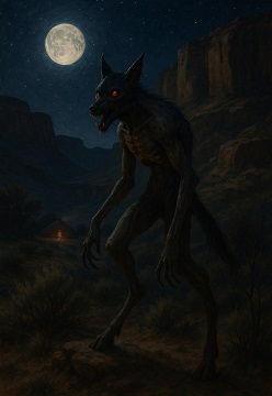 Skinwalker in the Desert Shadows